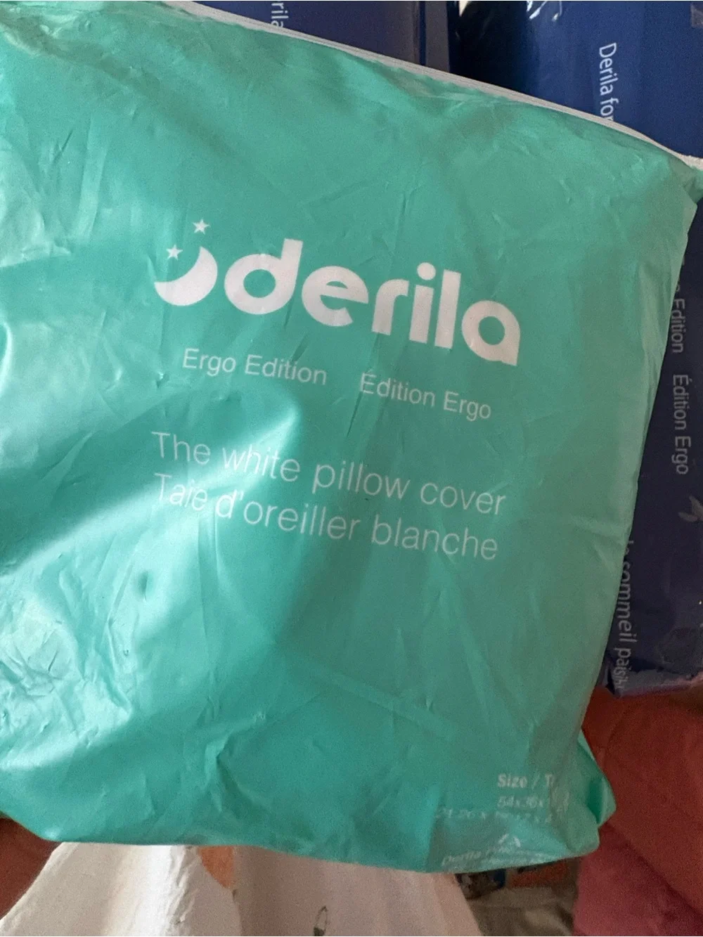 Derila Ergo Pillow One Pair with Pillow Case